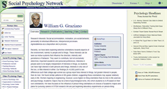 Desktop Screenshot of graziano.socialpsychology.org