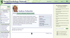Desktop Screenshot of andreas.schneider.socialpsychology.org