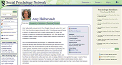 Desktop Screenshot of amy.halberstadt.socialpsychology.org