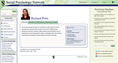 Desktop Screenshot of potts.socialpsychology.org