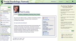 Desktop Screenshot of lutsky.socialpsychology.org