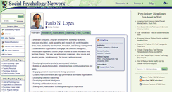 Desktop Screenshot of lopes.socialpsychology.org
