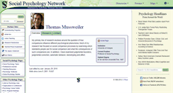 Desktop Screenshot of mussweiler.socialpsychology.org