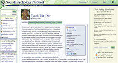 Desktop Screenshot of ein-dor.socialpsychology.org