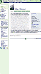 Mobile Screenshot of kimmel.socialpsychology.org