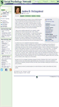 Mobile Screenshot of hollingshead.socialpsychology.org