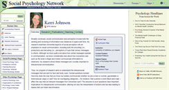 Desktop Screenshot of kerri.johnson.socialpsychology.org