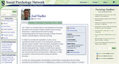 Desktop Screenshot of joel.nadler.socialpsychology.org