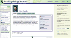 Desktop Screenshot of eliot.smith.socialpsychology.org