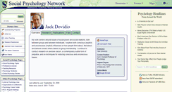 Desktop Screenshot of dovidio.socialpsychology.org