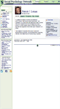 Mobile Screenshot of leman.socialpsychology.org