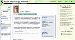 Desktop Screenshot of penrod.socialpsychology.org
