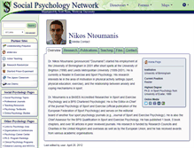 Tablet Screenshot of ntoumanis.socialpsychology.org