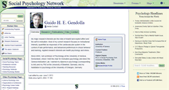 Desktop Screenshot of gendolla.socialpsychology.org