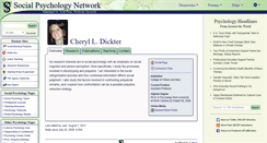 Desktop Screenshot of dickter.socialpsychology.org