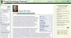 Desktop Screenshot of james.tyler.socialpsychology.org