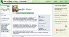 Desktop Screenshot of hantula.socialpsychology.org