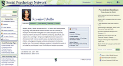 Desktop Screenshot of ceballo.socialpsychology.org