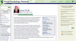 Desktop Screenshot of pivik.socialpsychology.org