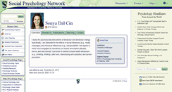 Desktop Screenshot of dalcin.socialpsychology.org