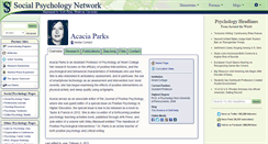 Desktop Screenshot of acacia.parks.socialpsychology.org