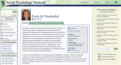 Desktop Screenshot of niedenthal.socialpsychology.org