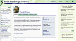 Desktop Screenshot of cann.socialpsychology.org