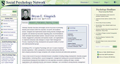 Desktop Screenshot of gingrich.socialpsychology.org