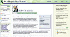 Desktop Screenshot of bourhis.socialpsychology.org