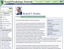 Tablet Screenshot of bourhis.socialpsychology.org