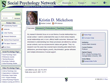 Tablet Screenshot of mickelson.socialpsychology.org