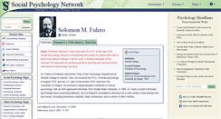 Desktop Screenshot of fulero.socialpsychology.org