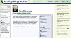 Desktop Screenshot of daniel.goldstein.socialpsychology.org