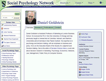 Tablet Screenshot of daniel.goldstein.socialpsychology.org