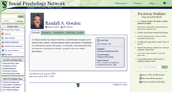Desktop Screenshot of gordon.socialpsychology.org