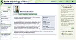 Desktop Screenshot of harkins.socialpsychology.org