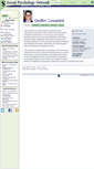 Mobile Screenshot of leonardelli.socialpsychology.org