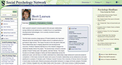 Desktop Screenshot of laursen.socialpsychology.org