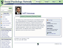 Tablet Screenshot of joireman.socialpsychology.org