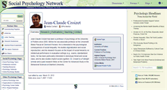 Desktop Screenshot of croizet.socialpsychology.org