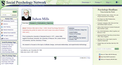 Desktop Screenshot of mills.socialpsychology.org