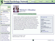 Tablet Screenshot of donahue.socialpsychology.org
