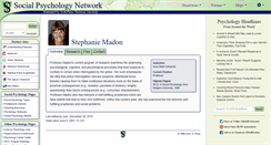 Desktop Screenshot of madon.socialpsychology.org