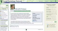 Desktop Screenshot of portnoy.socialpsychology.org