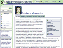 Tablet Screenshot of miserandino.socialpsychology.org