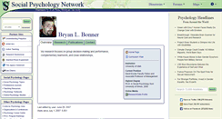 Desktop Screenshot of bonner.socialpsychology.org