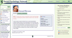 Desktop Screenshot of duveen.socialpsychology.org