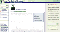 Desktop Screenshot of andersen.socialpsychology.org
