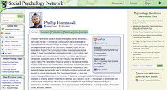 Desktop Screenshot of hammack.socialpsychology.org