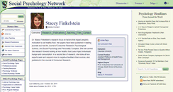 Desktop Screenshot of finkelstein.socialpsychology.org